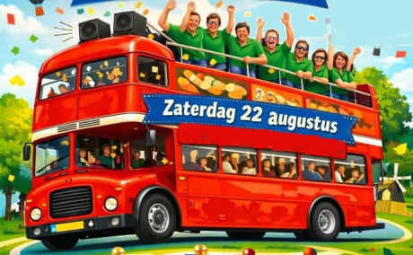 Dorpsraad viert jubileum met rondrit door Nieuw-Vennep