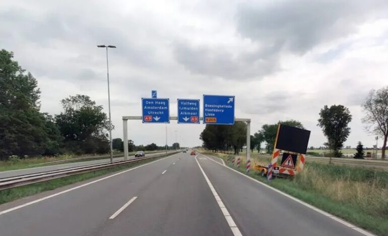Flinke verkeershinder op N205
