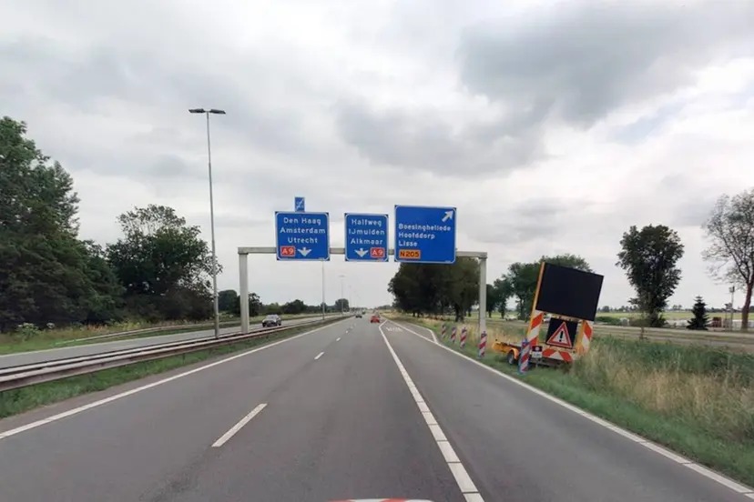 Flinke verkeershinder op N205