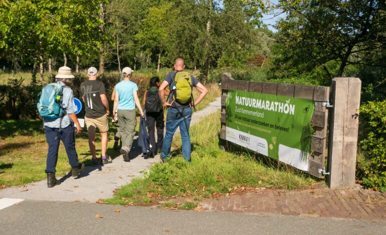 Vierde Natuurmarathon in Spaarnwoude Park
