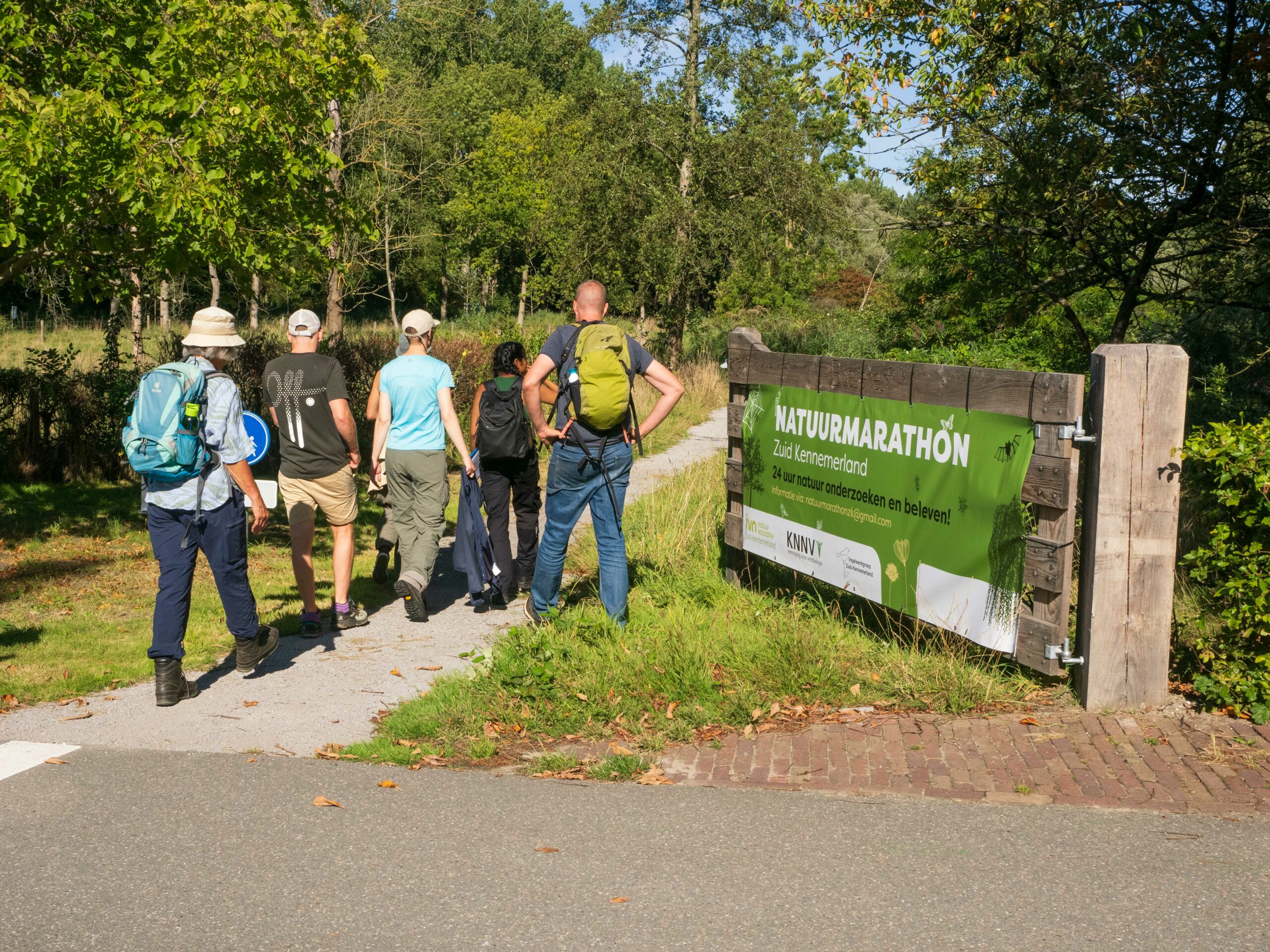 Vierde Natuurmarathon in Spaarnwoude Park