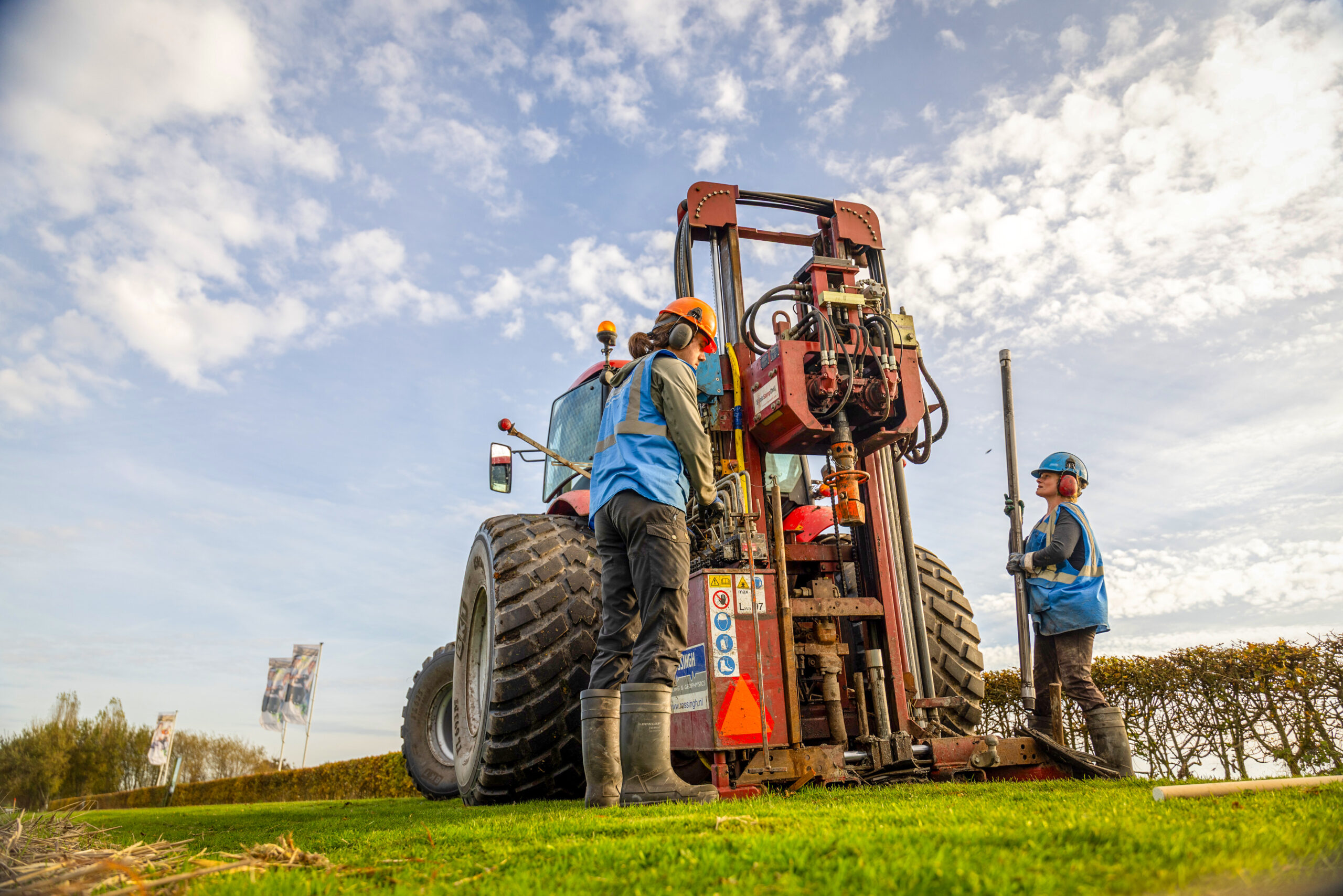 Seismisch onderzoek naar aardwarmte in Haarlemmermeer