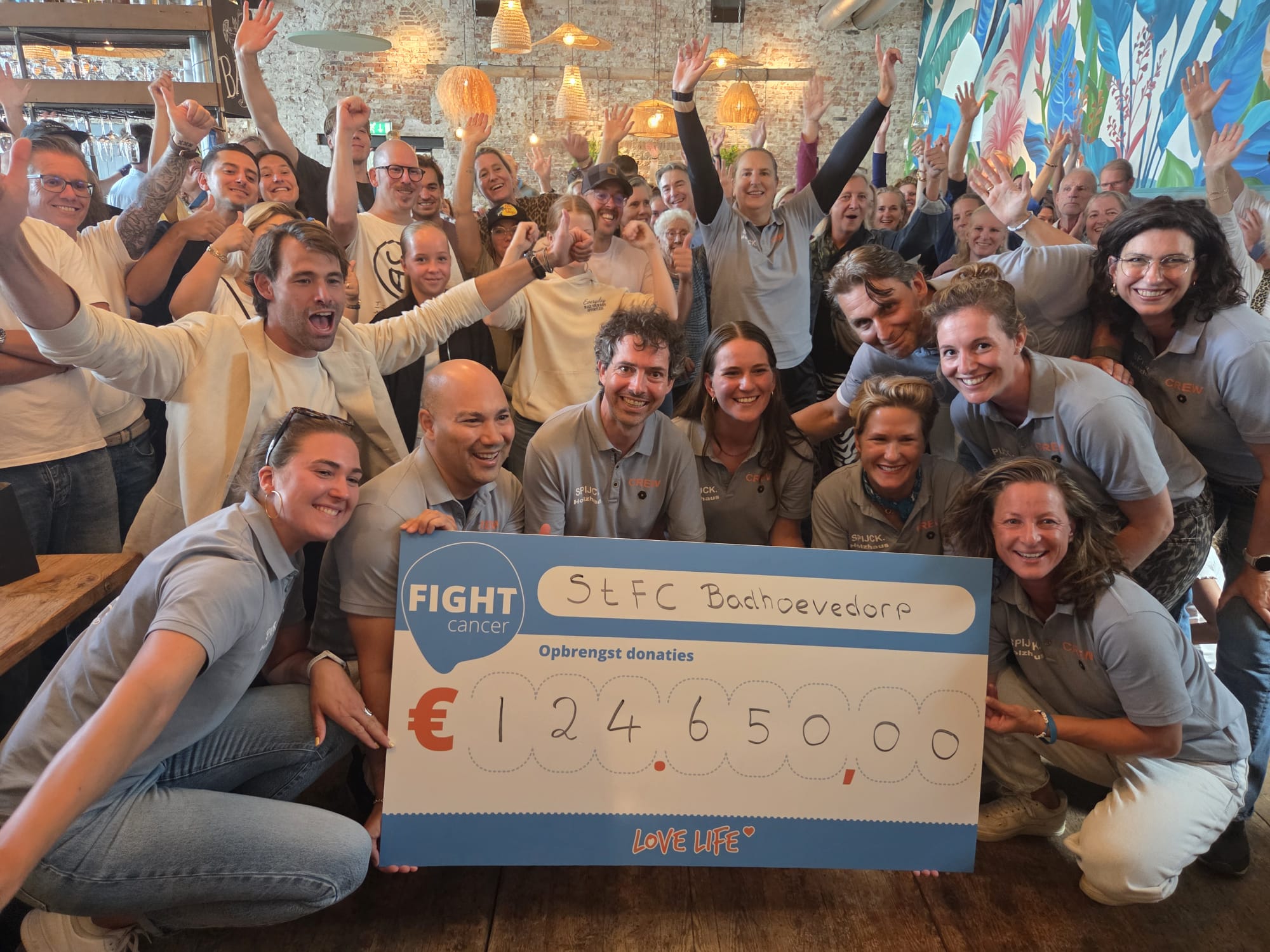 Swim to Fight Cancer actie levert bijna 125.000 euro op (video)