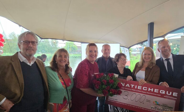 Stichting Make a Child Happy ontvangt €3.000