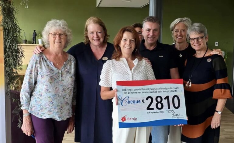2810 euro ingezameld voor Bardo met Kennedymars