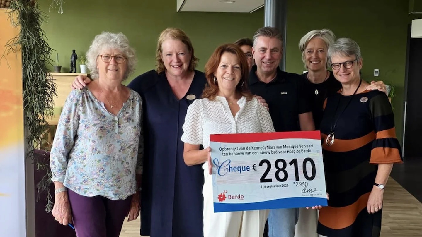 2810 euro ingezameld voor Bardo met Kennedymars