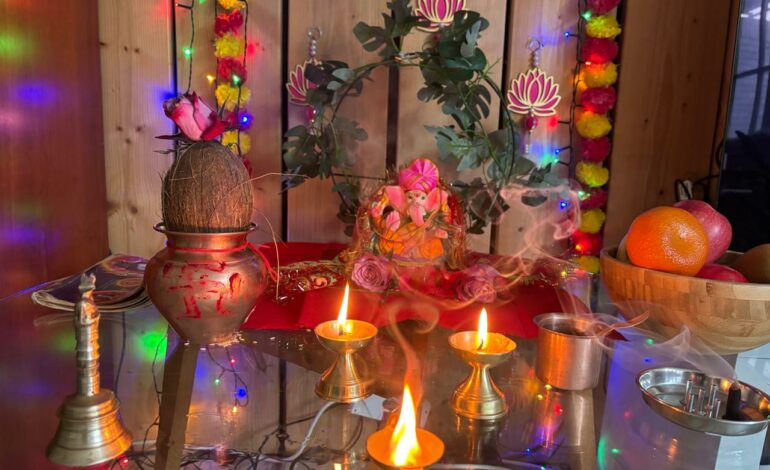 Tien dagen feest rond Ganesh in Hoofddorp
