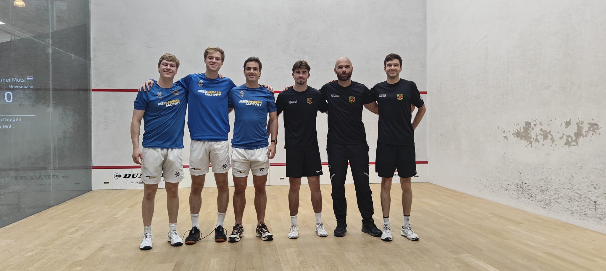 Tweede zege voor ‘MeerSquash mannen