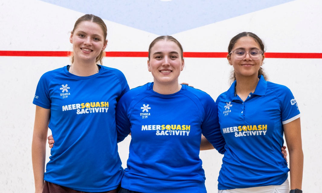 ‘MeerSquash dames starten seizoen met overwinning