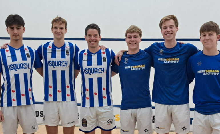 ‘MeerSquash begint nieuw squashseizoen met zege