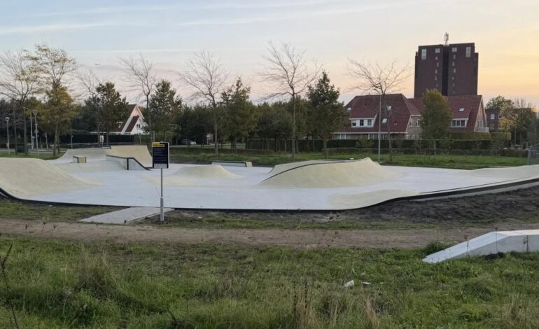 Vernieuwd skatepark Fandango in Nieuw-Vennep eerder open