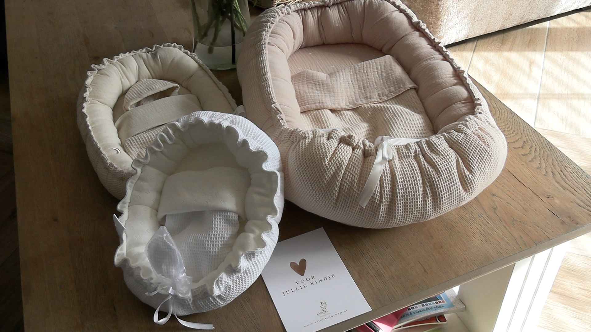 Stichting Roan maakt koesternestjes voor ouders die hun baby verliezen