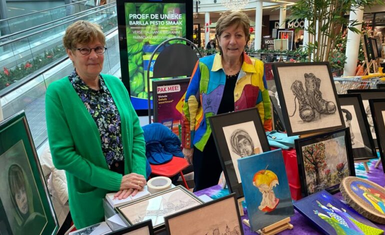 Kunstenaars uit de regio verzamelen zich voor winterse kunstmarkt