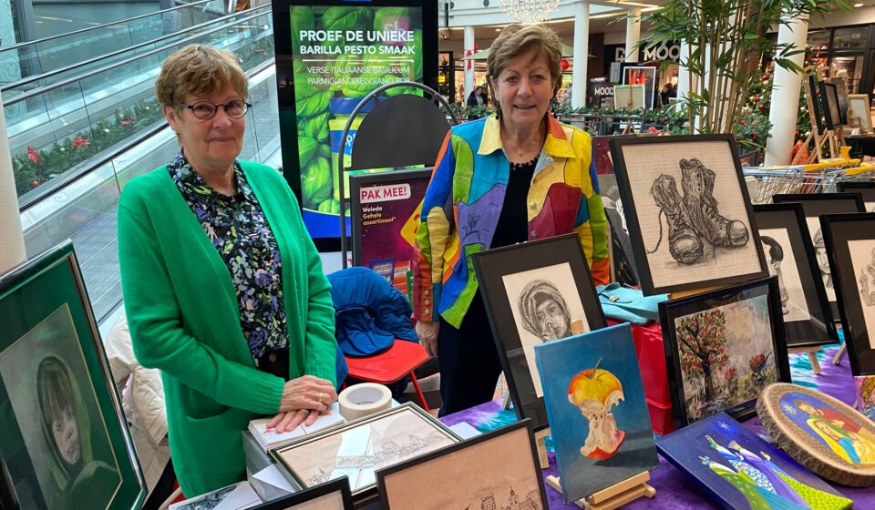 Kunstenaars uit de regio verzamelen zich voor winterse kunstmarkt